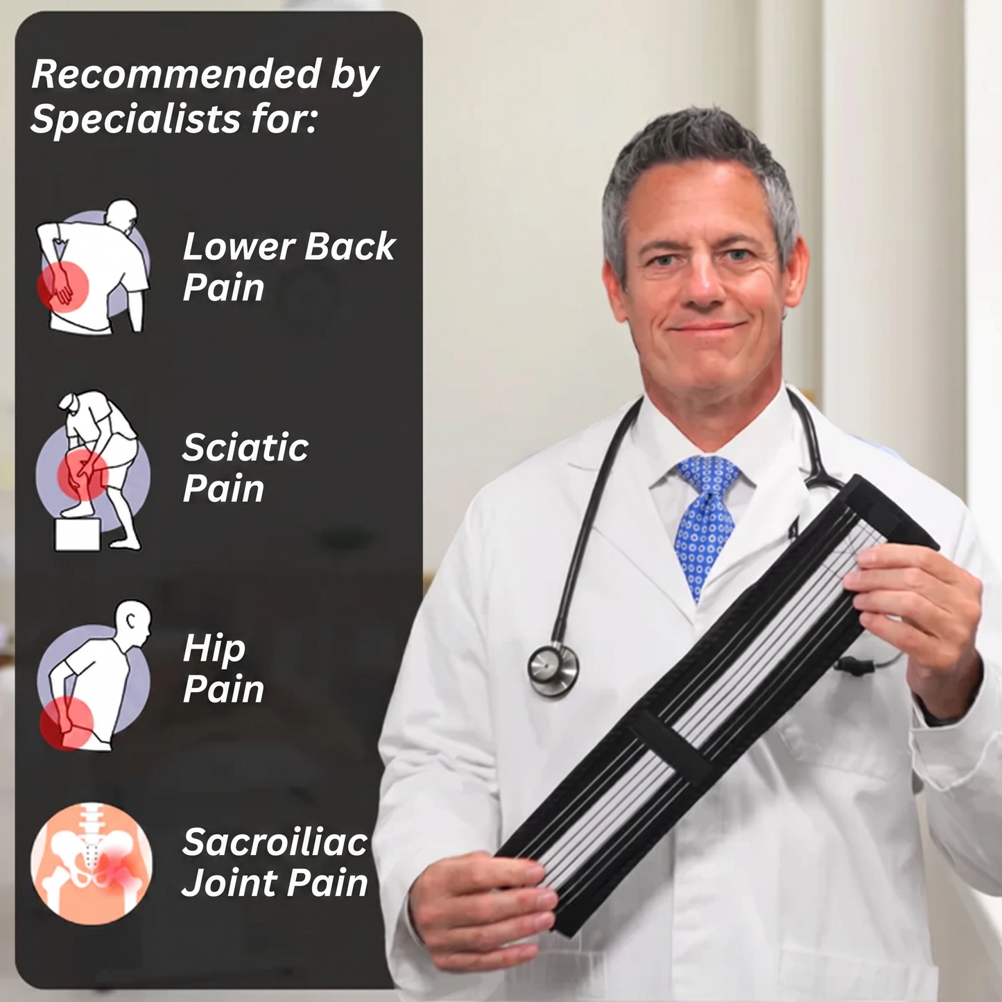 OrthoBelt Pro - Immediate relief, drug-free